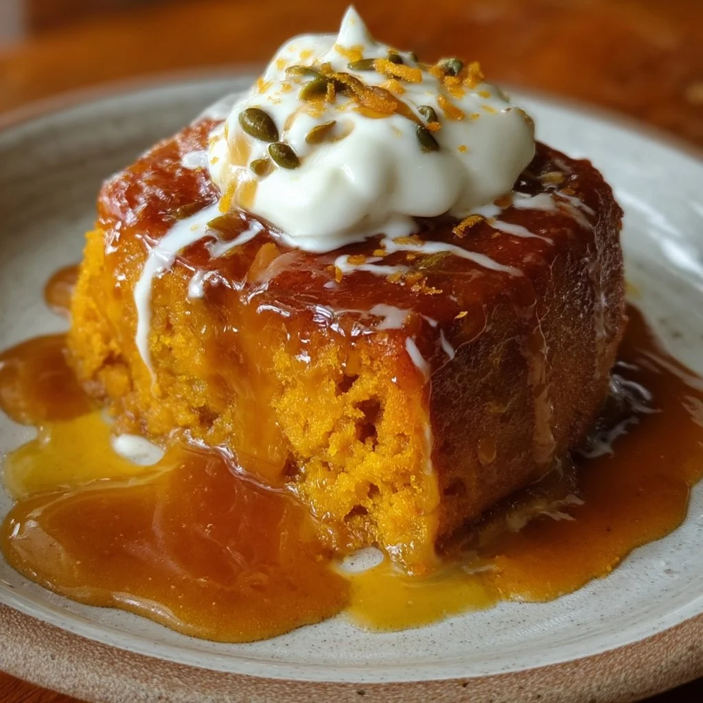 Delicious sweet potato rum three milks dessert with creamy layers.