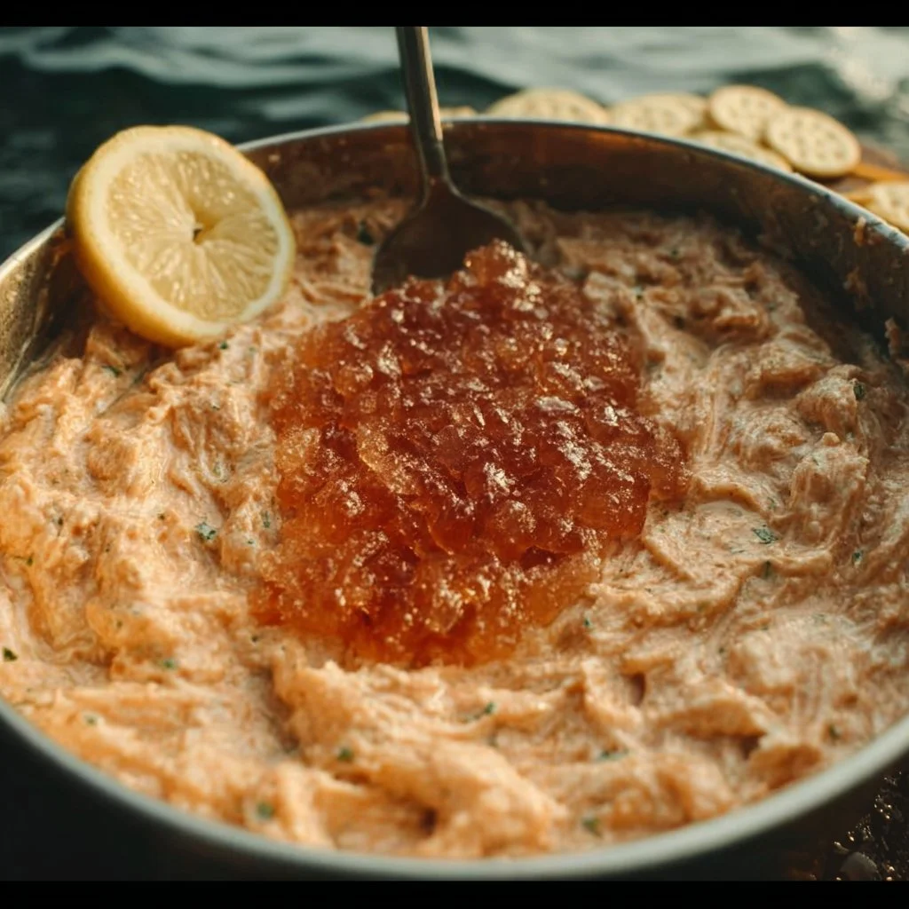 Delicious viral boat dip recipe served at a summer party