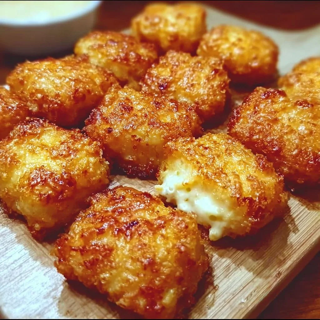 Delicious Cheesy Bites served on a plate, perfect for snacking.