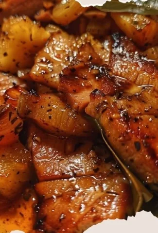 Delicious Sweet Cured Ham ready to be served